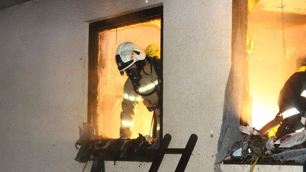 Bilder der Löscharbeiten