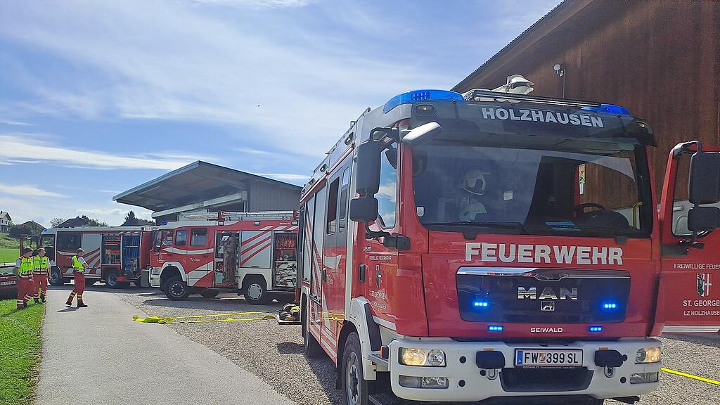 Hoftrac-Brand St. Georgen