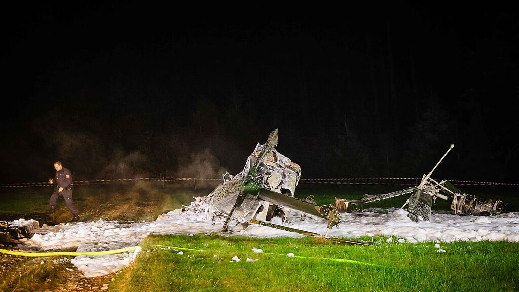 Bundesheer: Hubschrauberabsturz in OÖ