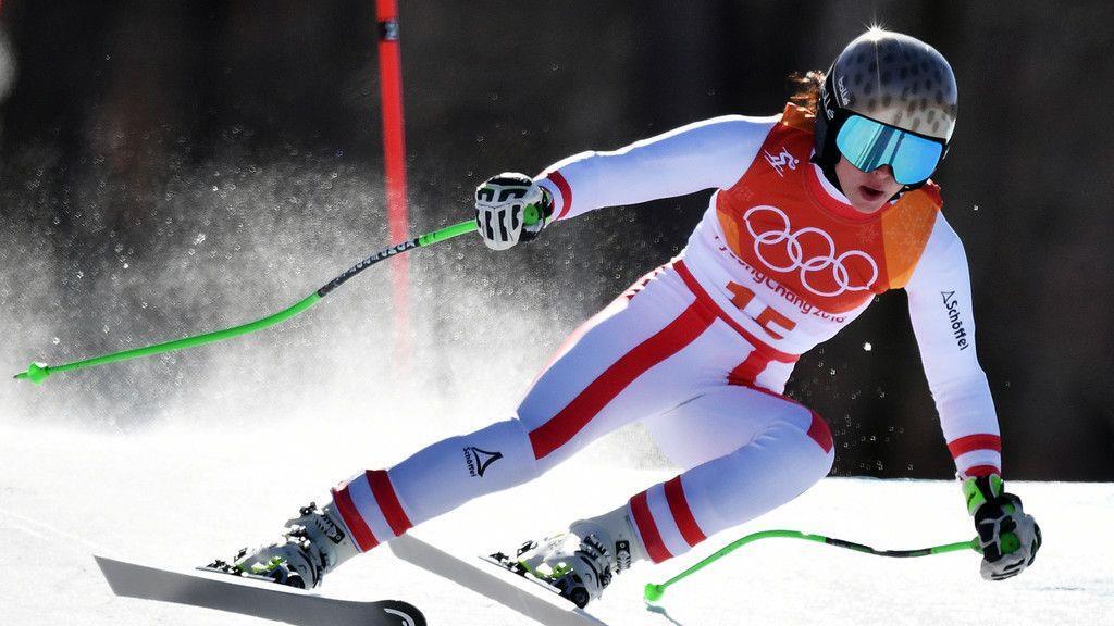 Olympia: Anna Veith holt Super-G-Silber