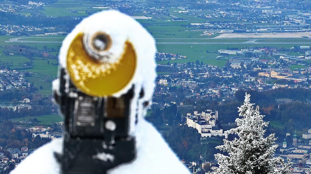 Schnee am Gaisberg