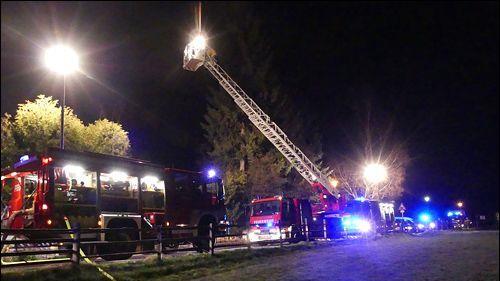 Einfamilienhaus in Tamsweg in Flammen
