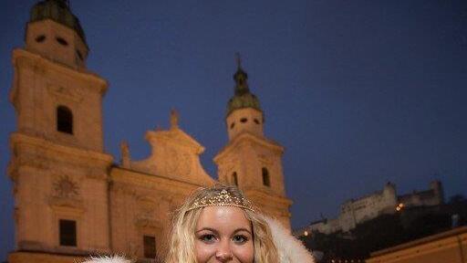 Salzburger Christkind und Engerl