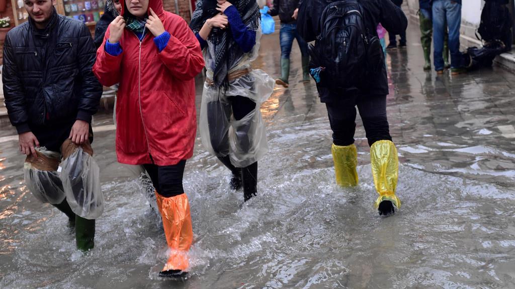 Hochwasser in Venedig