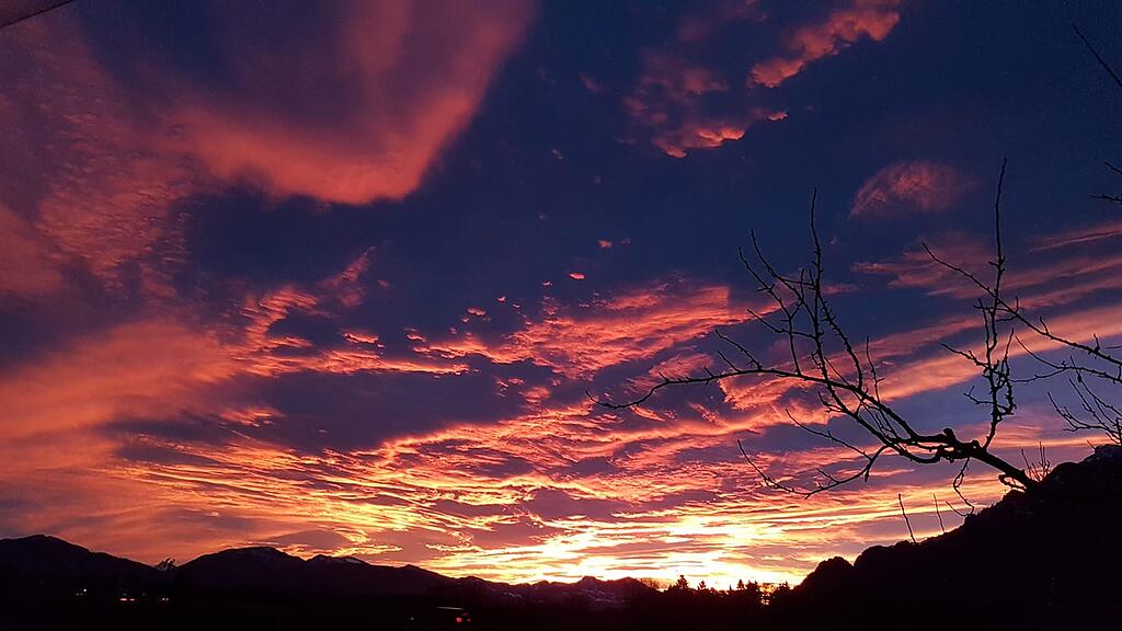 Sonnenaufgang, Salzburg