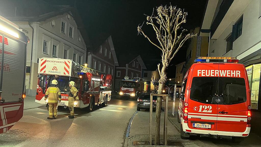 Brandverdacht Bischofshofen