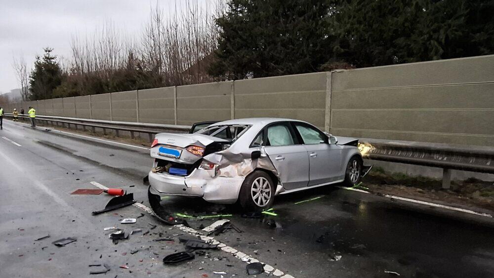 Unfall B156 Anthering
