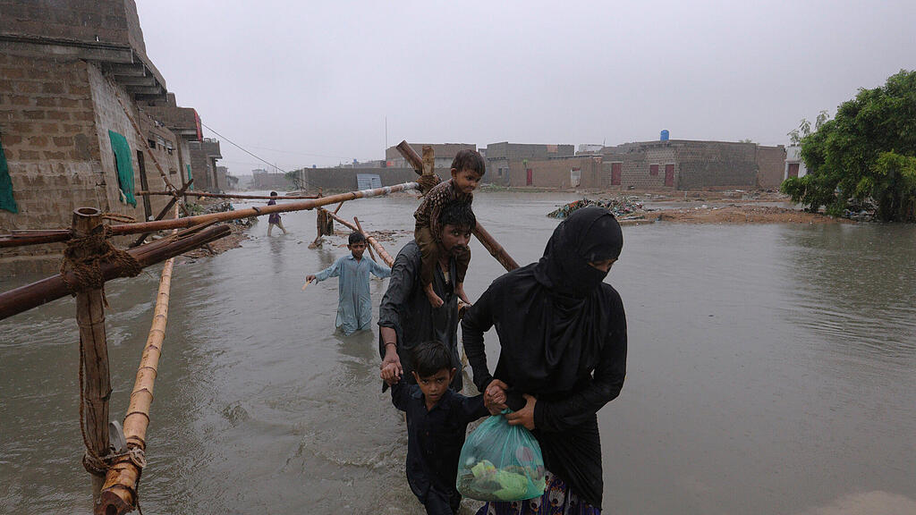 Pakistan, Überschwemmungen, Karatschi