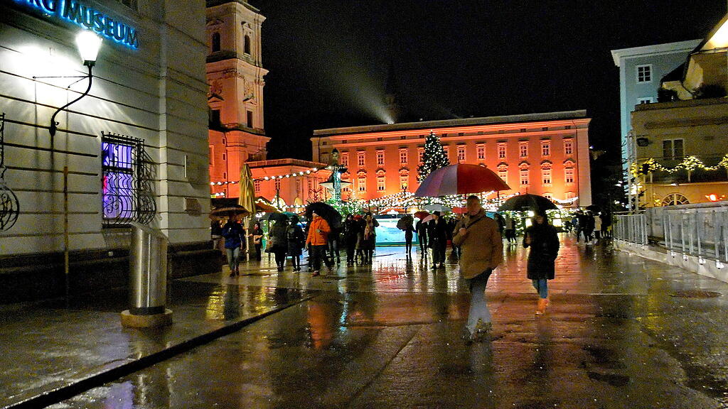 Silvester in der Stadt Salzburg