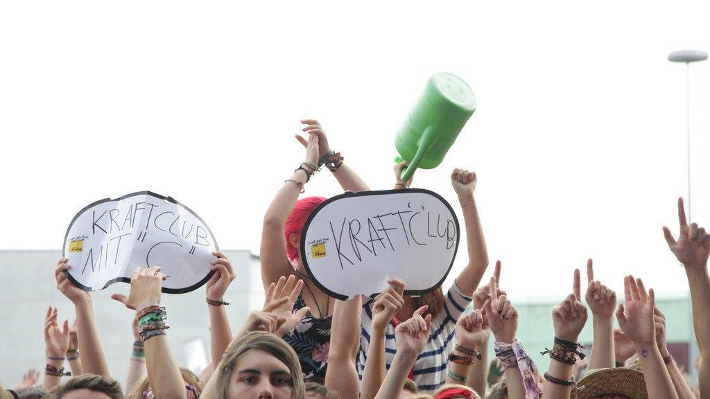 Kraftklub und Stimmung am Frequency 2. Tag 2012