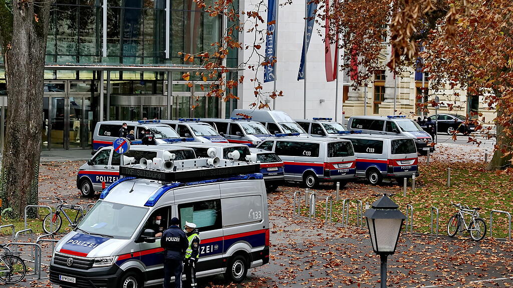 Corona-Demo Stadt Salzburg