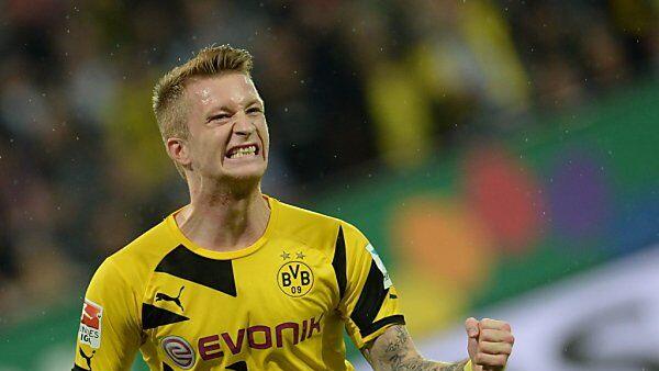 Marco Reus nach seinem Tor zum 1:0