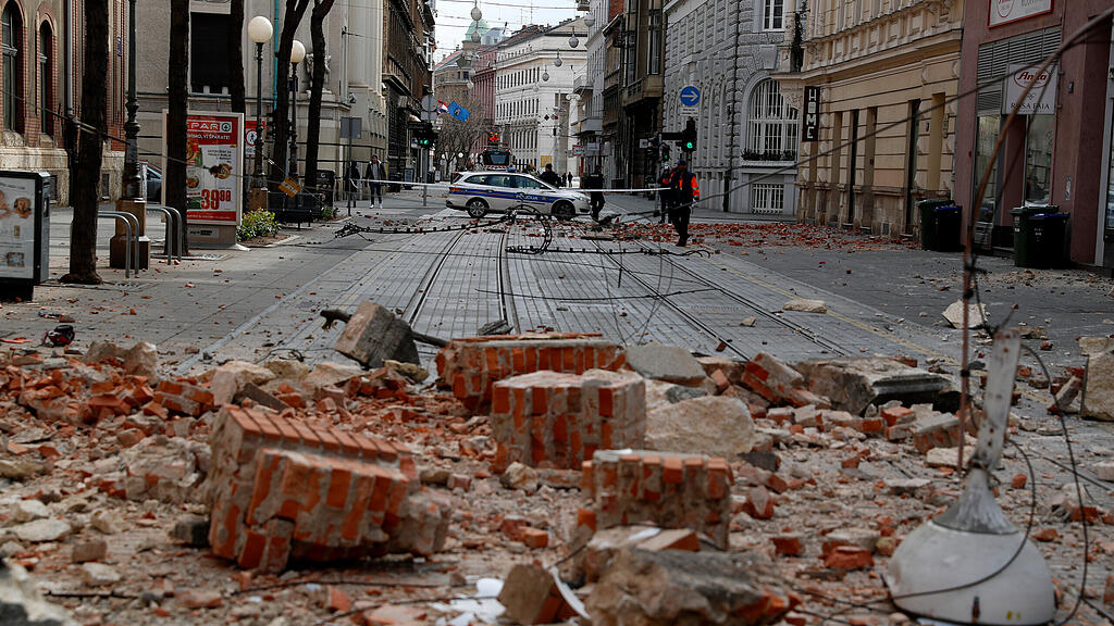 Erdbeben, Zagreb