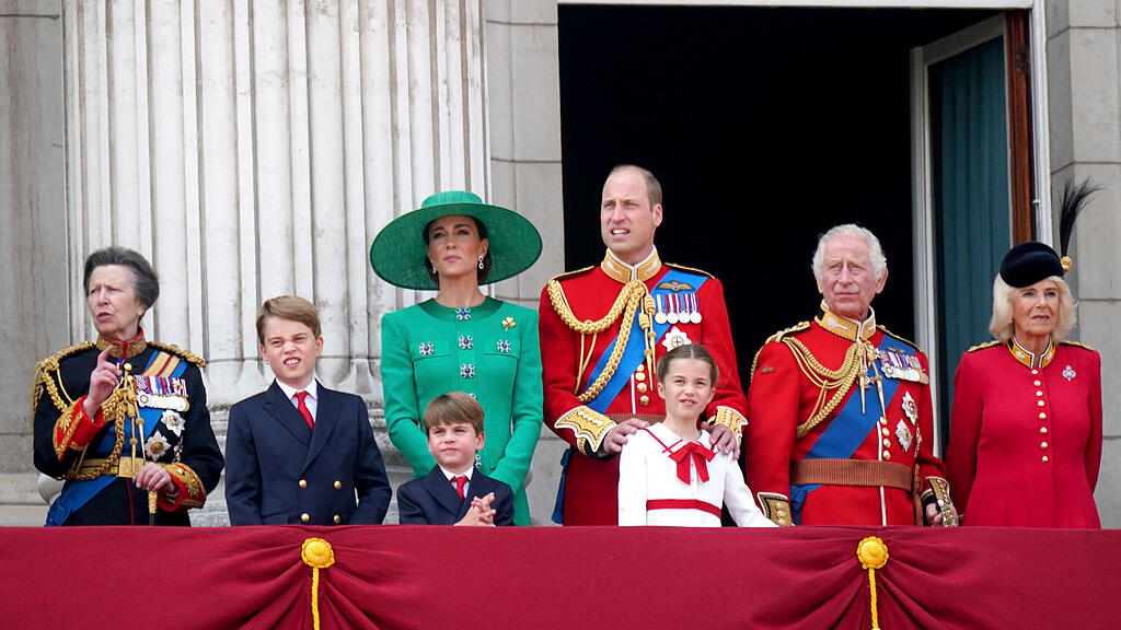 "Trooping the Colour"-Parade für Charles