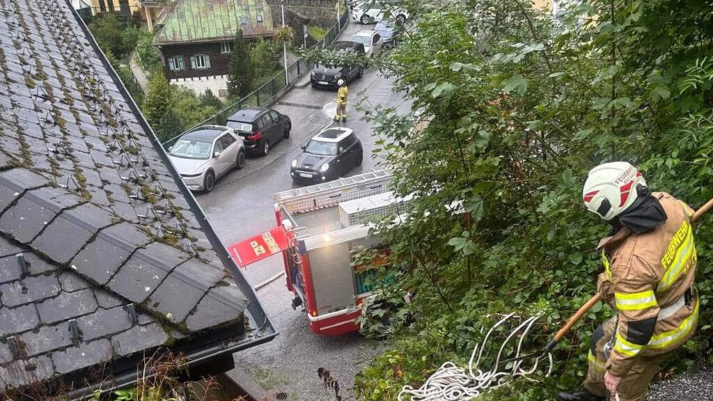 Starkregen Bad Gastein