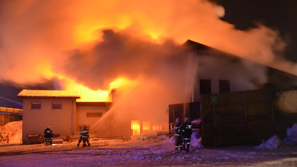 Brand im Sägewerk in Radstadt II