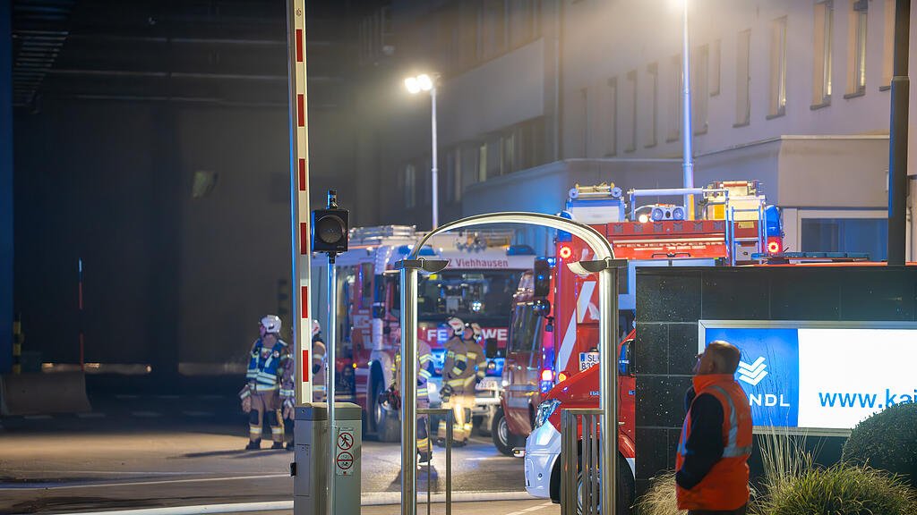 Brand bei Kaindl in Wals I