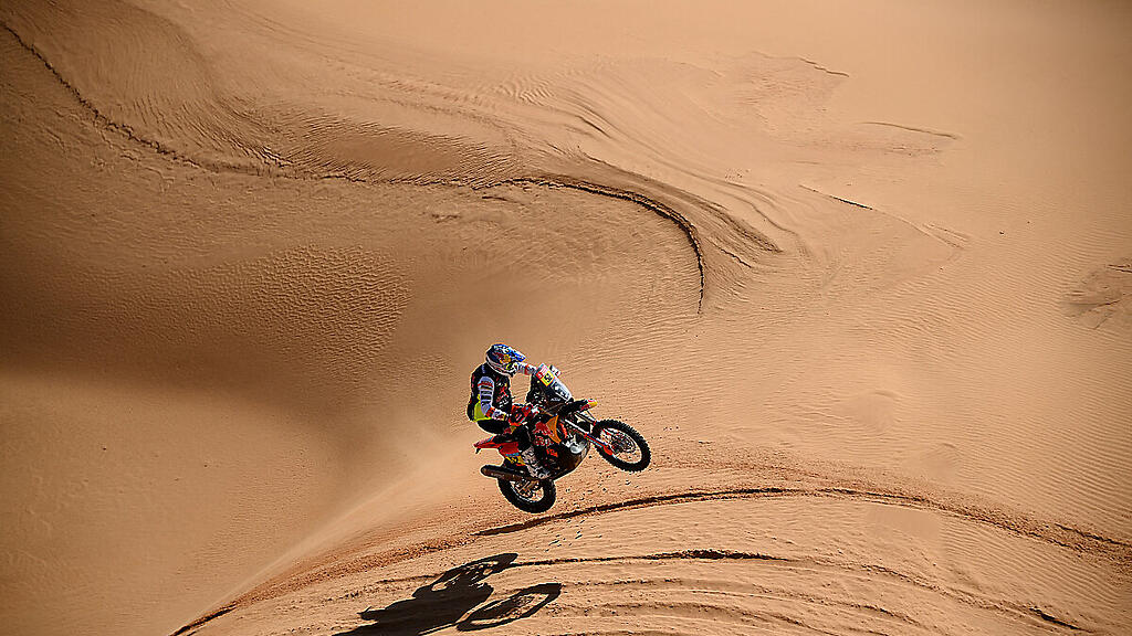 Walkner ist bei Dakar auf Kurs aufs Podium