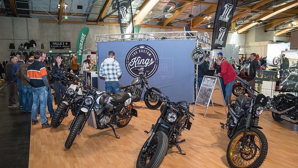 Alles rund ums Motorrad gibt es bei der Biker-s-World im Messezentrum.