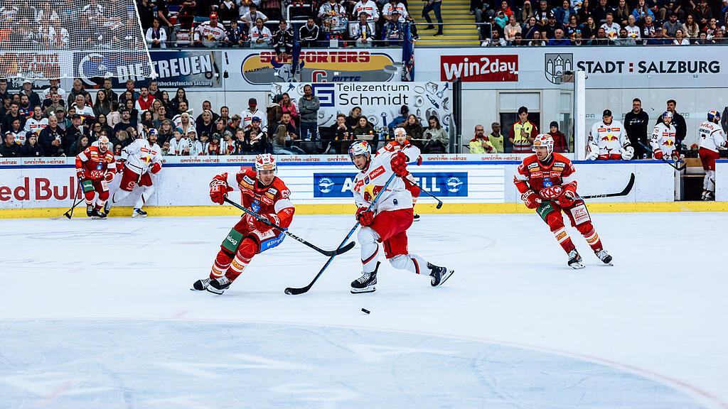 ICE Hockey League : EC Red Bull Salzburg gegen KAC