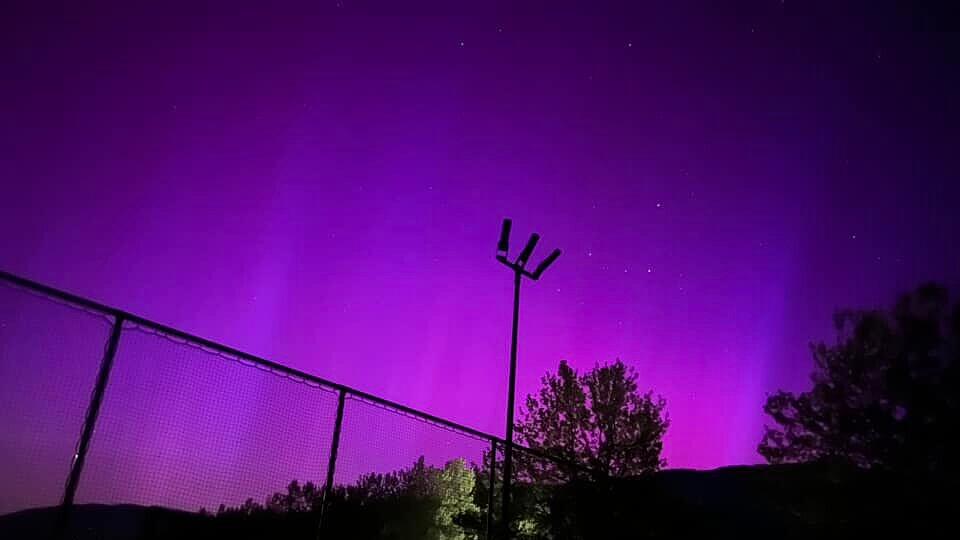 Userbilder: Polarlichter \u00fcber Salzburg