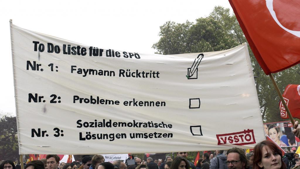 1. Mai-Aufmarsch der SPÖ