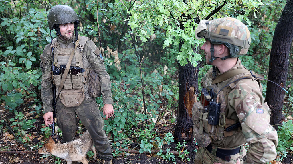 Ukraine-Krieg: Truppen in Charkiw