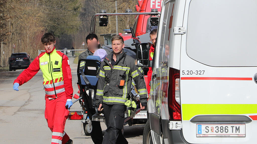 eisschwimmer gerettet salzachsee