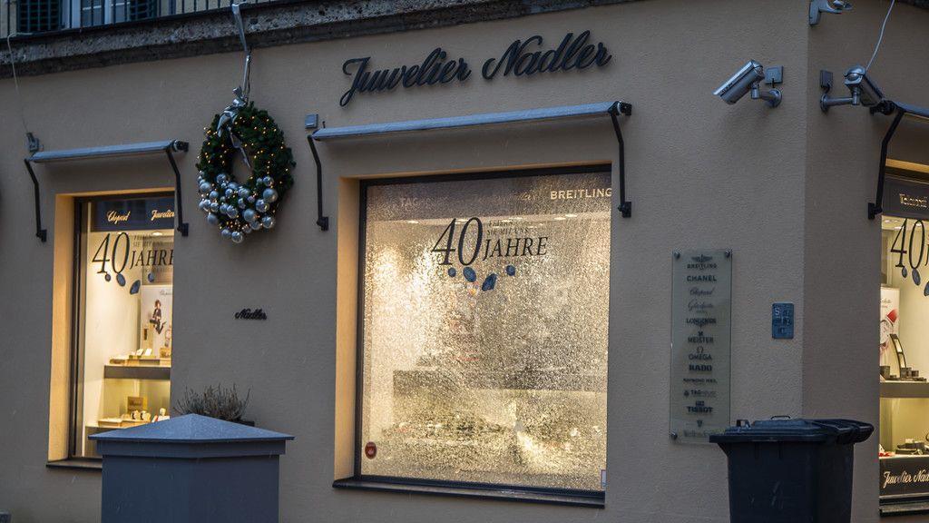 Einbruchsversuch bei Juwelier Nadler