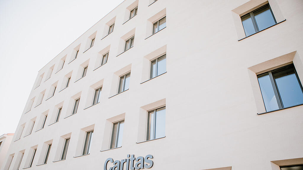 Eröffnung, Caritas-Zentrale