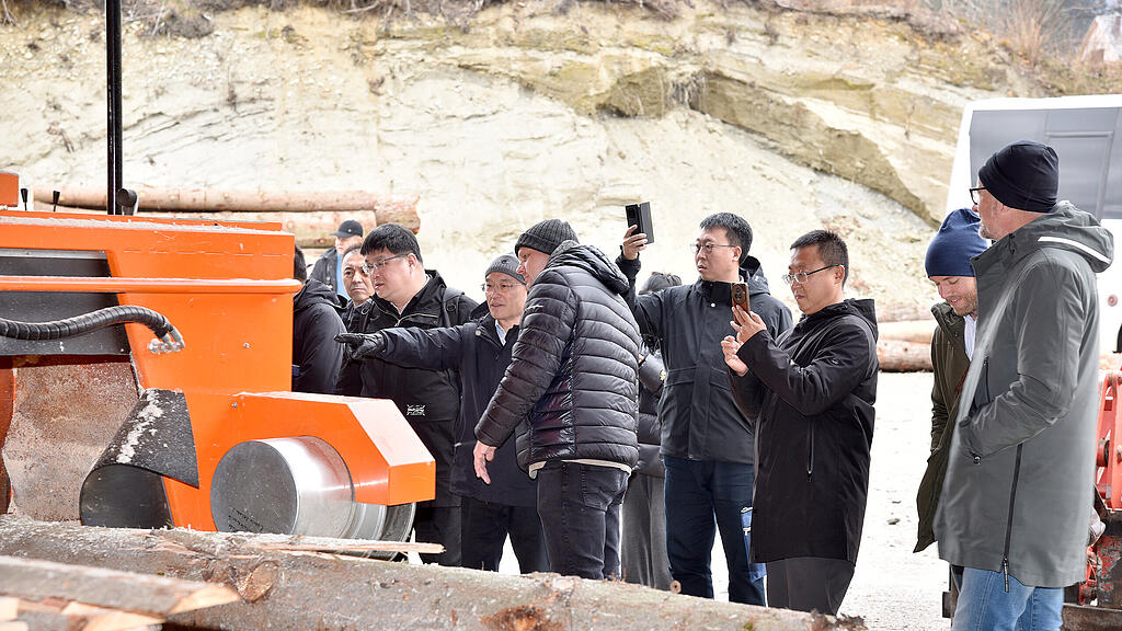 China-Delegation in LFS Tamsweg