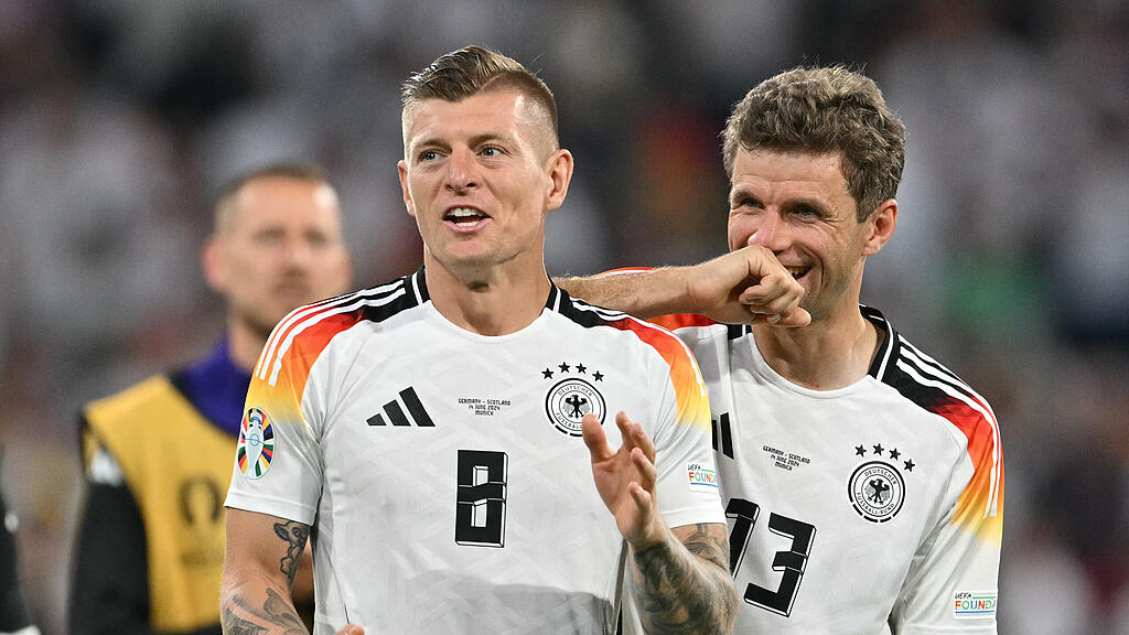 Toni Kroos und Thomas Müller