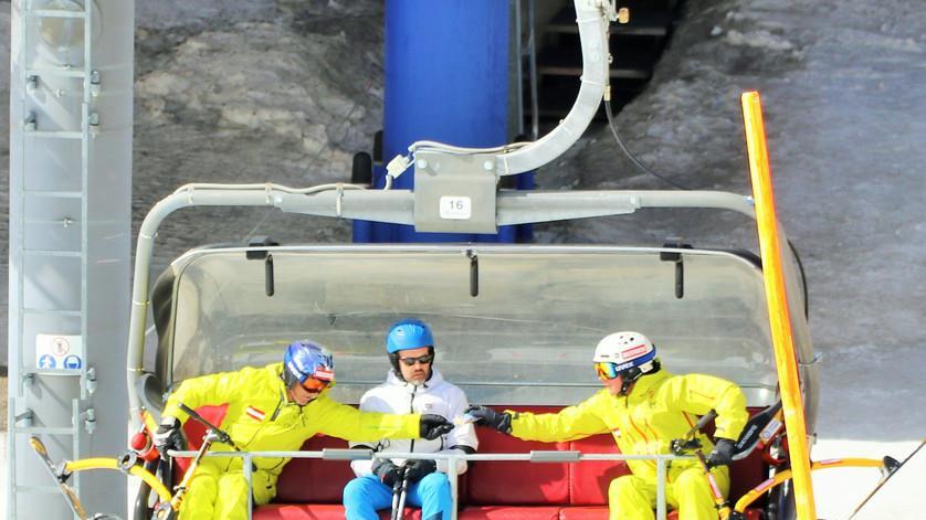 Snowbike-Rekordversuch in Obertauern
