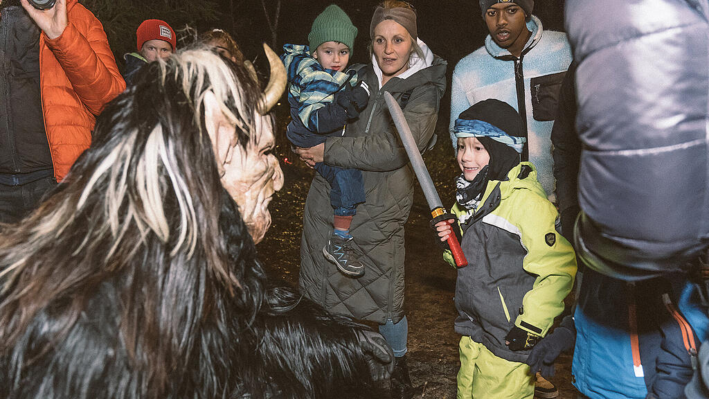 Krampuslauf Schloss Aigen