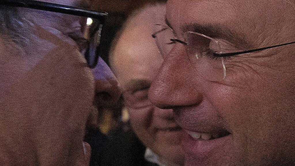 Strache und Hofer in innigster Einigkeit