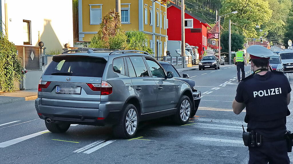 Verkehrsunfall Linzer Bundesstraße, Salzburg