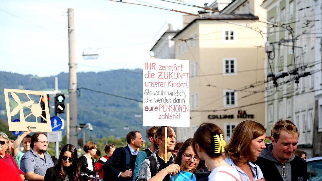 Klimastreik in Salzburg I