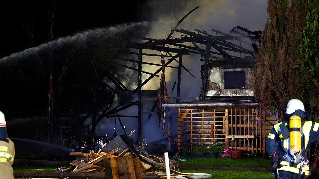 Brand in Göming