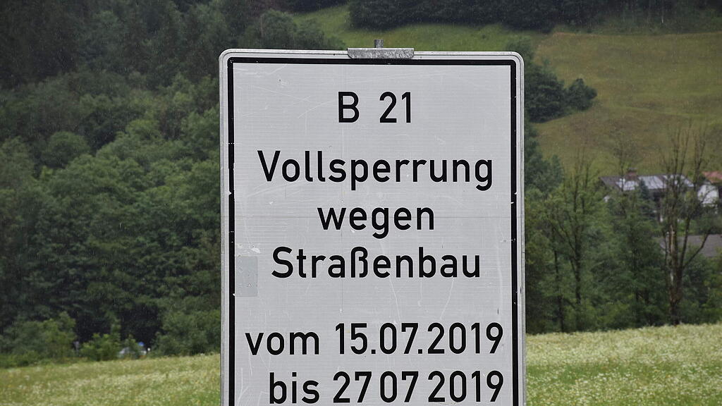 Sperre Schneizlreuth