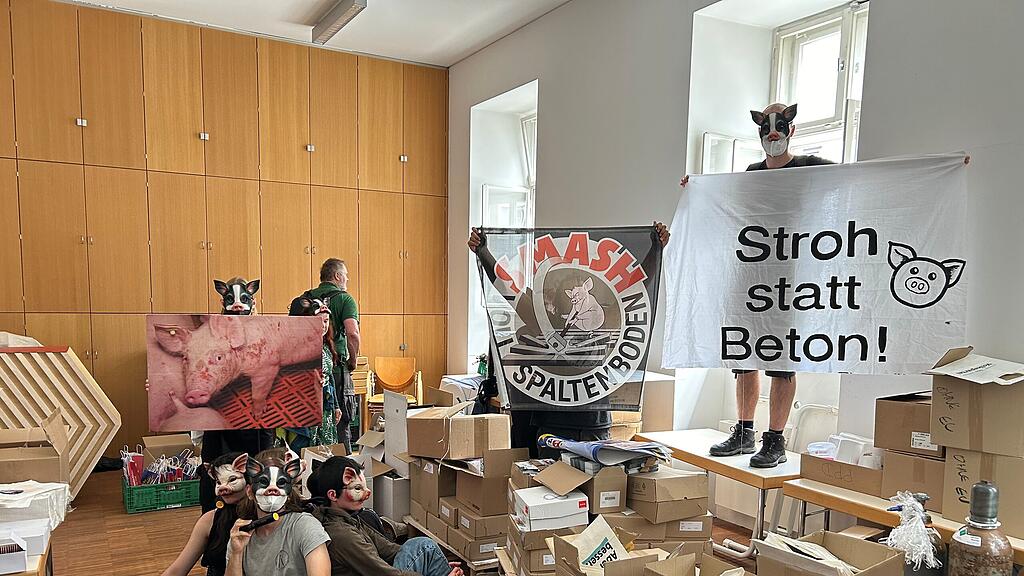 Besetzung ÖVP-Zentrale