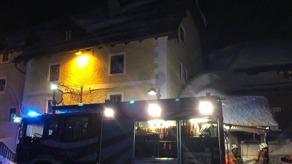 Die Florianis hatten den Brand rasch unter Kontrolle.
