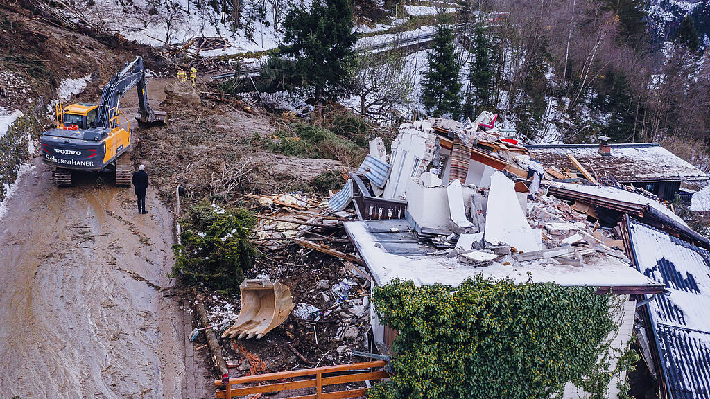 Aufr\u00e4umen in Bad Gastein