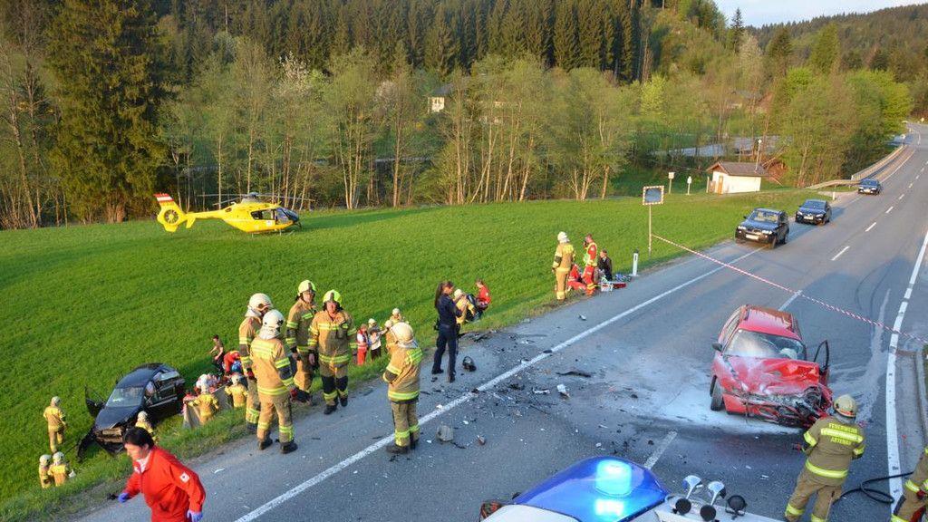 Schwerer Crash in Abtenau