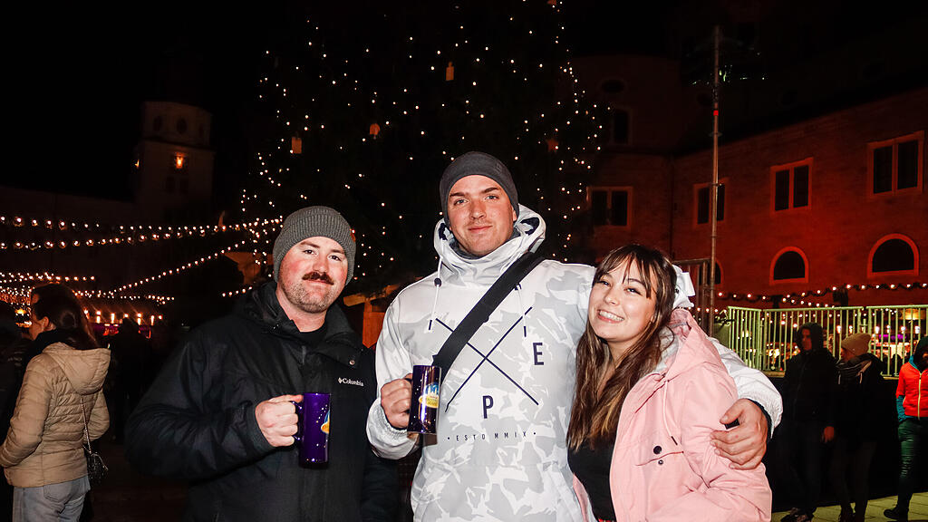 Salzburger Christkindlmarkt - Er\u00f6ffnung