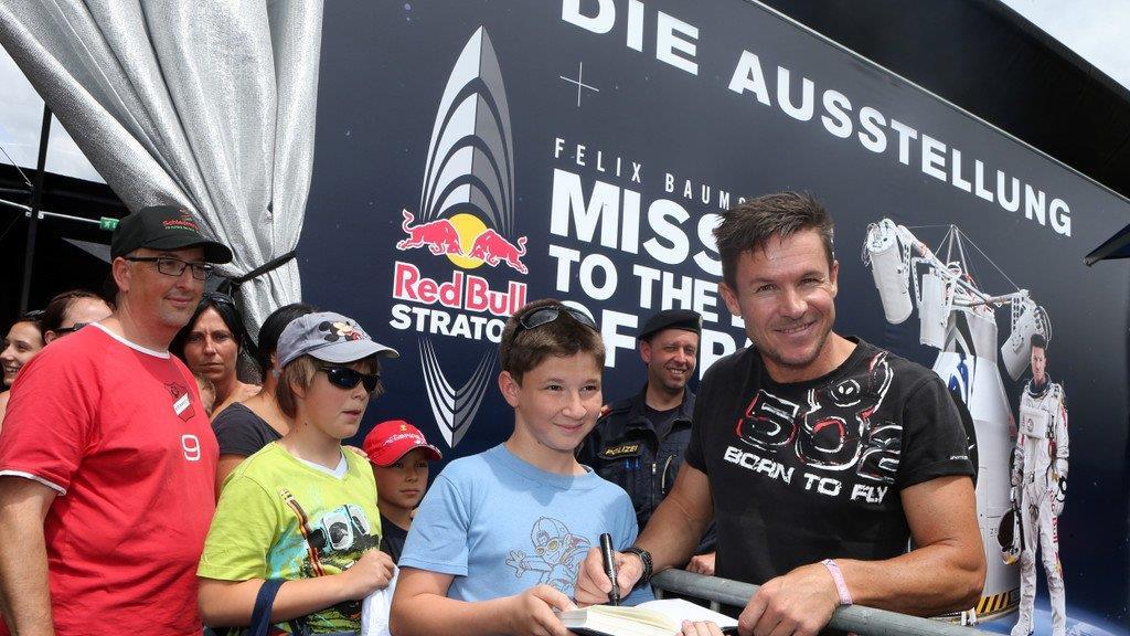 Baumgartner bei Airpower13