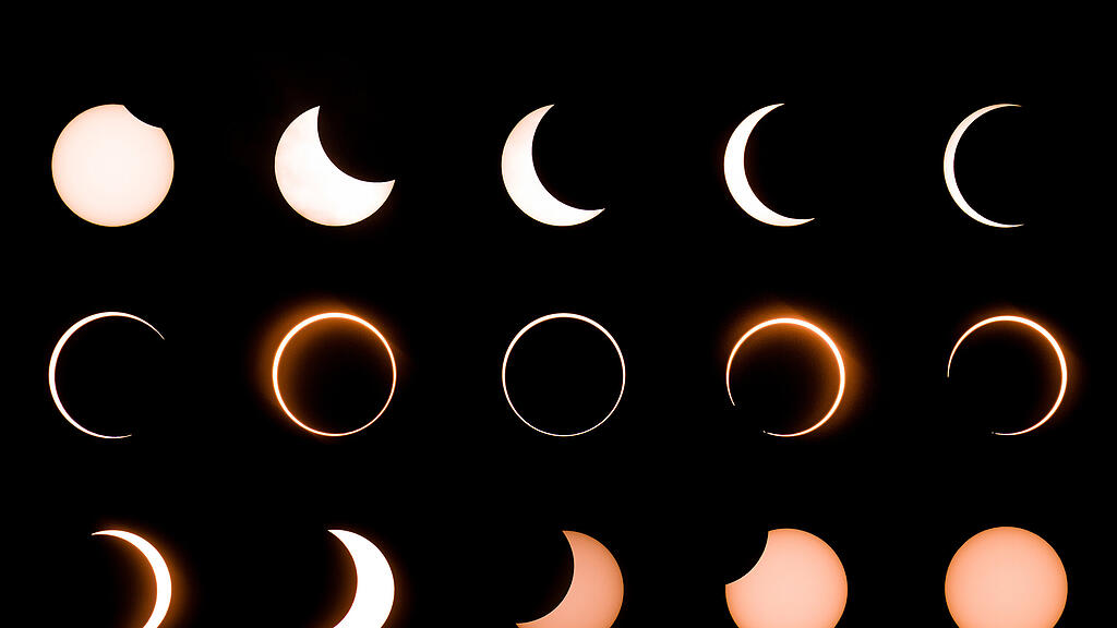 Sonnenfinsternis, Asien