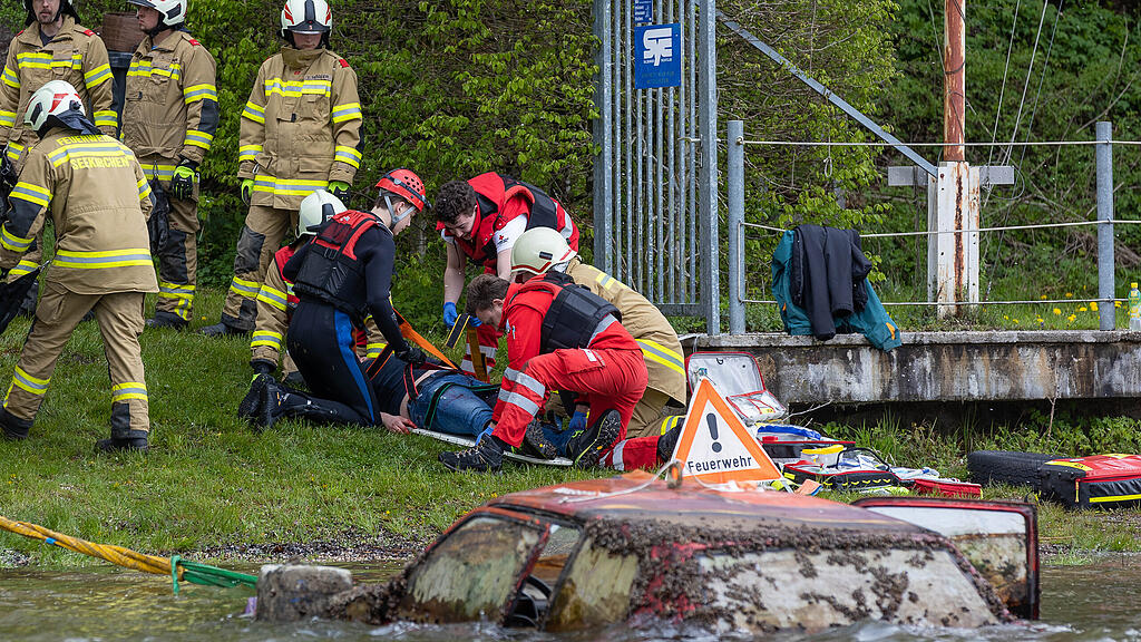 Katastrophen\u00fcbung Seekirchen