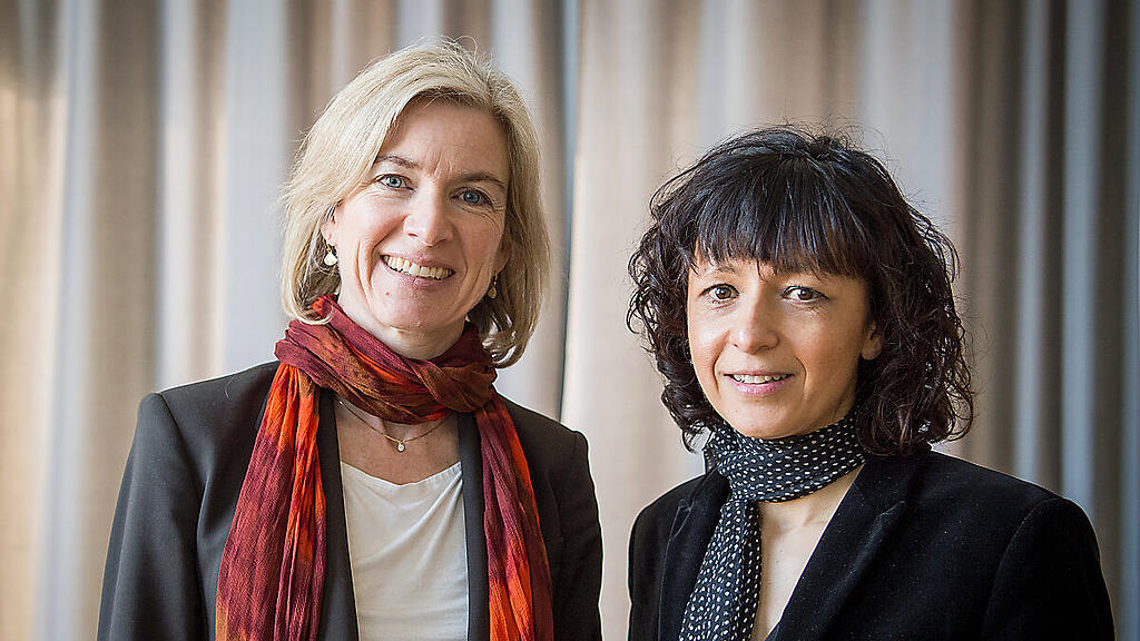 Jennifer A. Doudna und Emmanuelle Charpentier