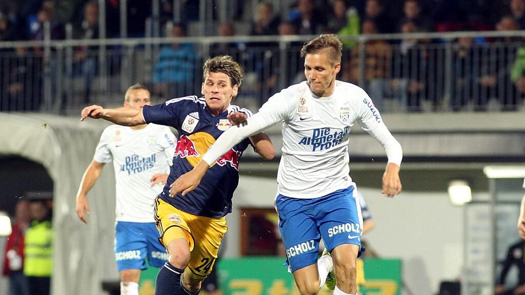 Im Herbst nicht mehr in der Untersbergarena zu sehen: Kracher wie Christoph Leitgeb (li.) und seine Bullen und Dominique Taboga.