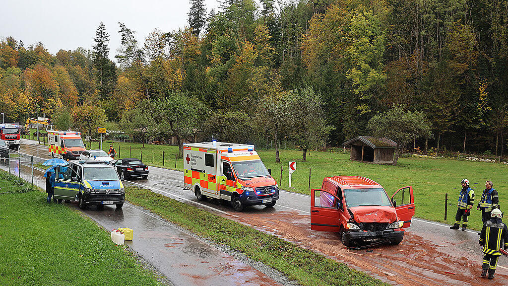 Frontalcrash Oberteisendorf